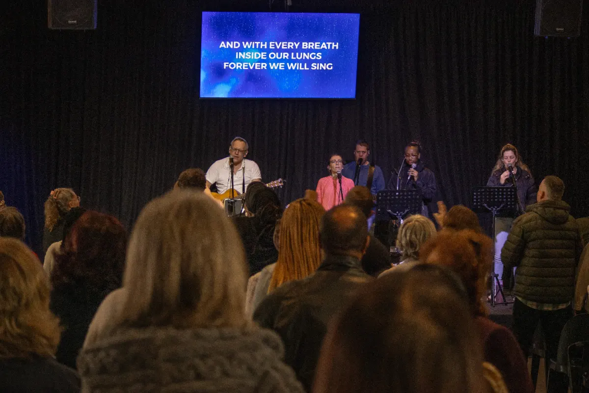 Overflow Church Gathering